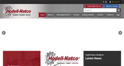 Desktop Screenshot of hodell-natco.com